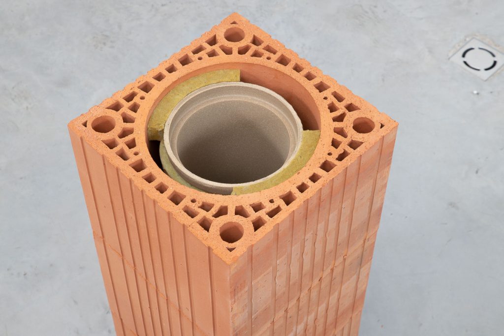 komín s vložkou komín stavba