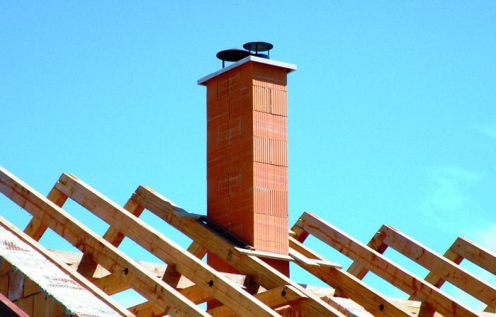 rozostavaný komín