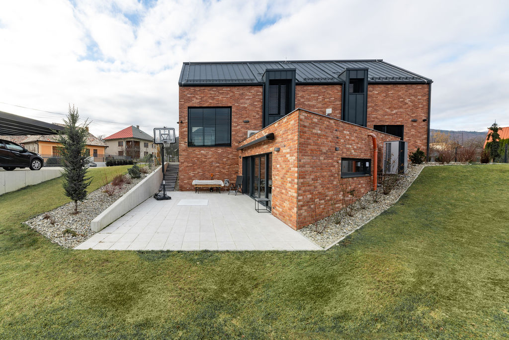 lícové tehly na fasáde