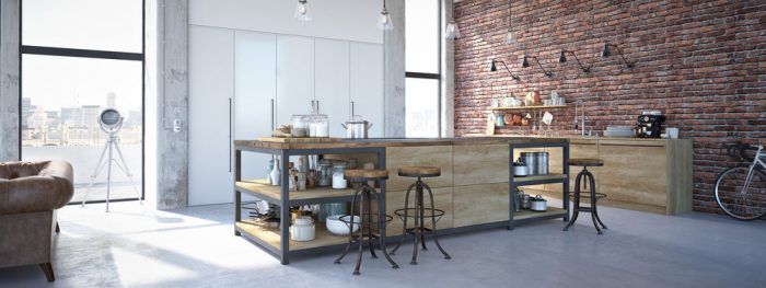 Kuchyňa v lofte môže pôsobiť až tak minimalisticky, že na prvý pohľad ako kuchna ani nevyzerá.