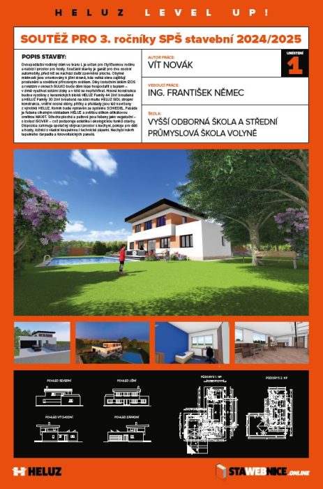 Vít Novák súťaž projekt 1. miesto