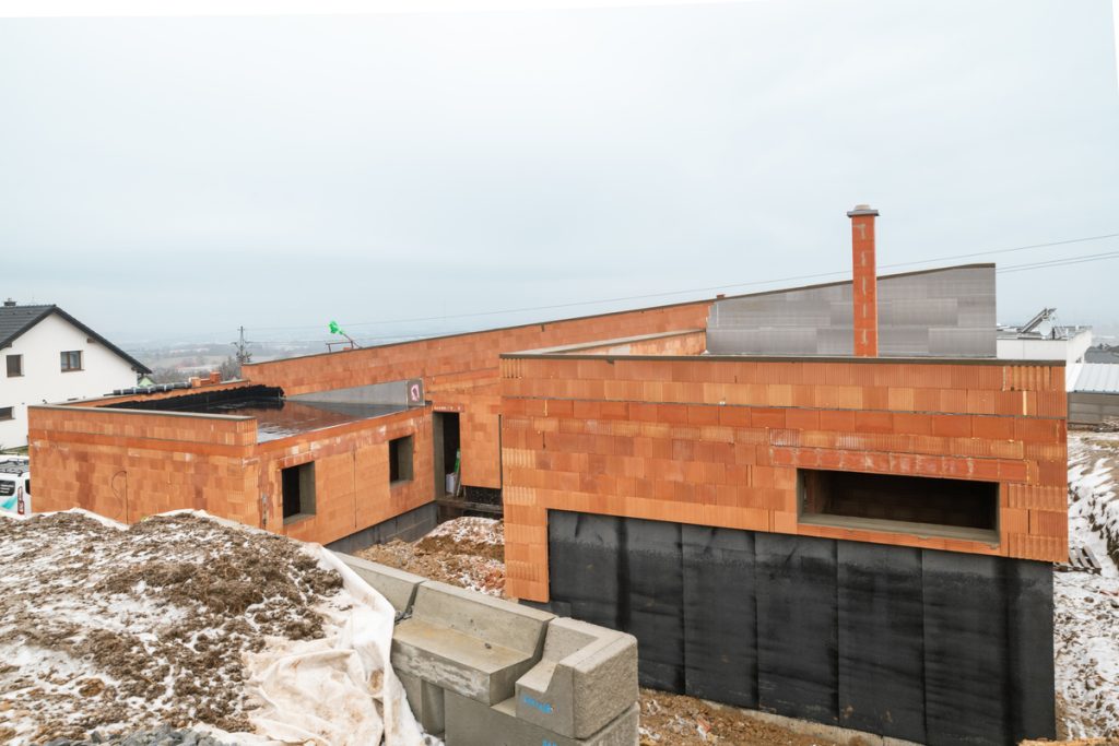 moderný dom bez zateplenia